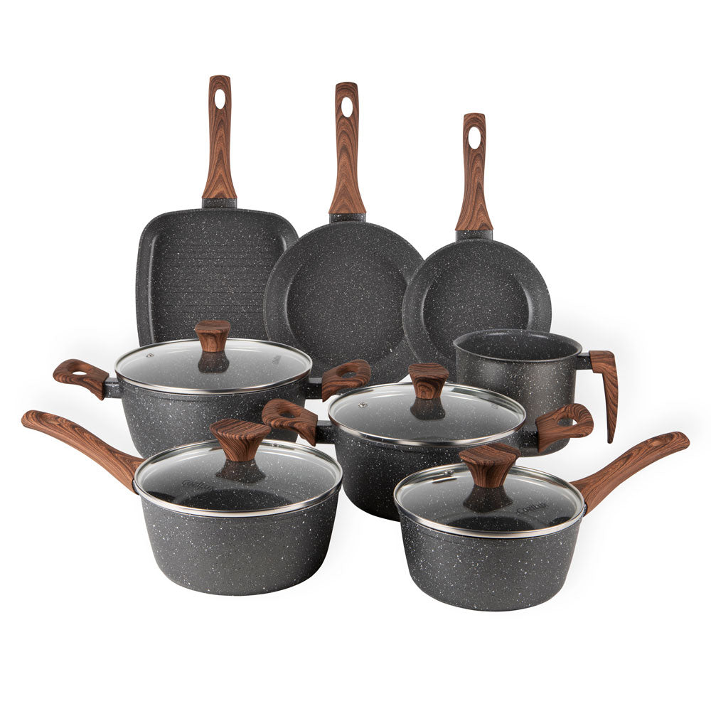 Jogo de Panelas Cozilux Linen Ceramic - Revestimento Cerâmico Antiaderente 8 Peças